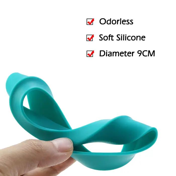 Couvercle de protection inférieur de tasse en Silicone souple, 1 pièce, 18,5 g, 9CM, support de béch