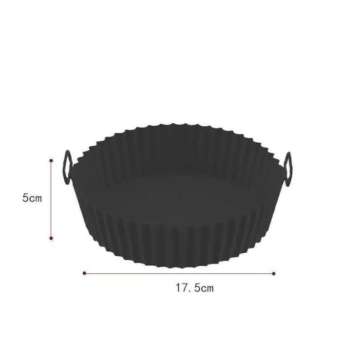 Doublures en silicone pour friteuse à air, pot en silicone, doublures réutilisables pour friteuse à