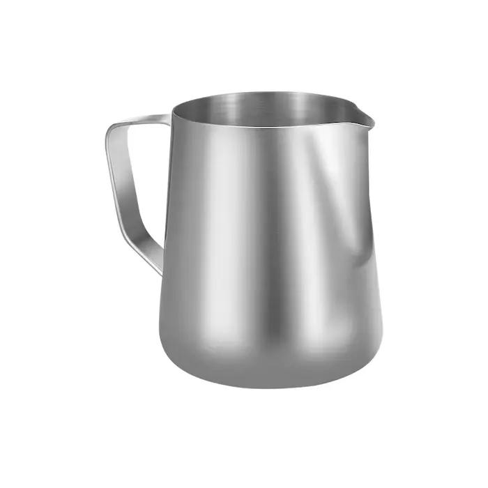 Pichet à café et lait en acier inoxydable, expresso à la vapeur, Barista Latte, mousseur, tasse, Cap