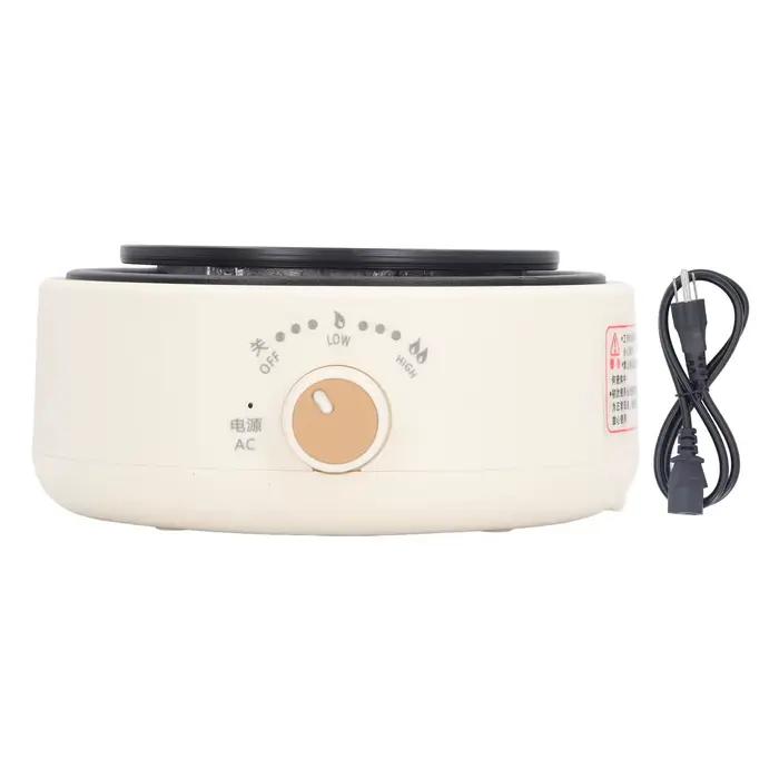 Plaque chauffante électrique portable multifonctionnelle à brûleur unique pour comptoir, efficace, s