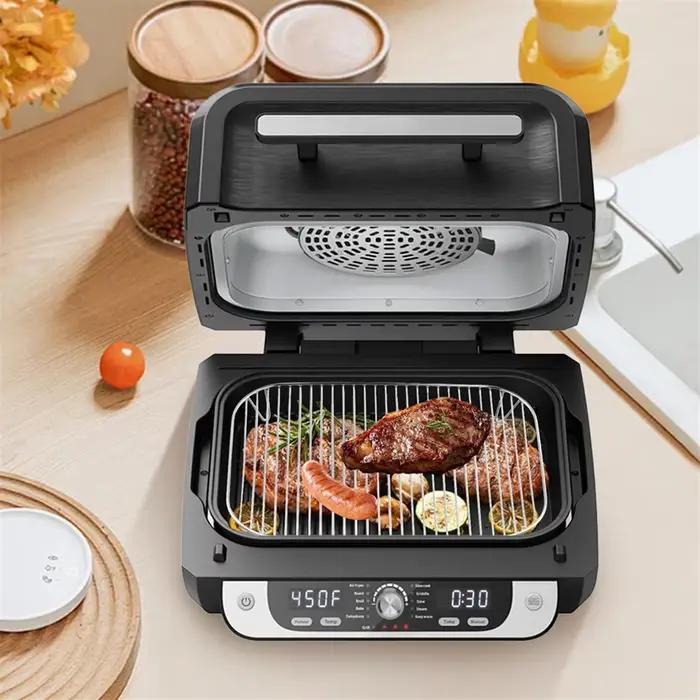 AAAL Grille de cuisson pour WoodfireGrill Friteuse à air chaud Grille de gril Friteuse en acier inox