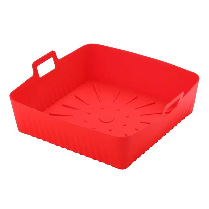 Grandes doublures de panier en Silicone pour friteuse à Air, 9 pouces XXL, moules pour friteuse à ai