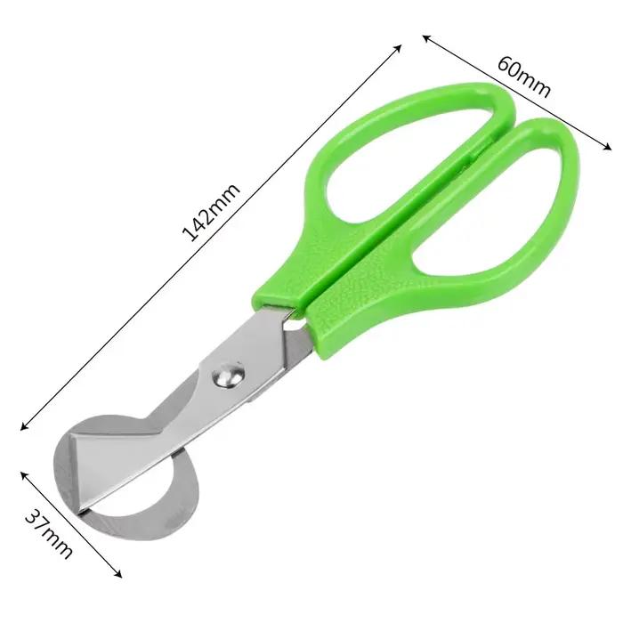 HILIFE-Outils de cuisine multifonctions durables, lame en acier inoxydable, ciseaux à coquille d'œuf