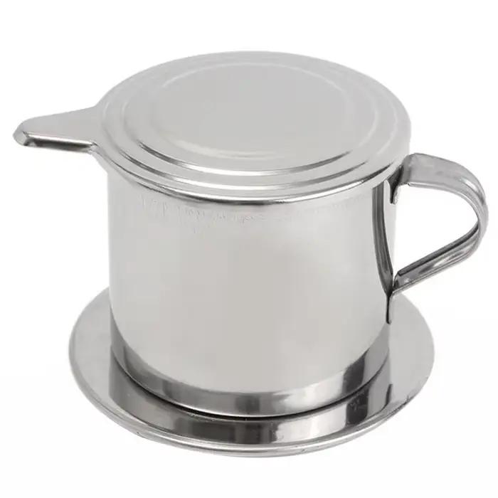 Filtre à café en acier inoxydable de Style vietnamien, Pot à infuser, Portable, pour la maison, le b