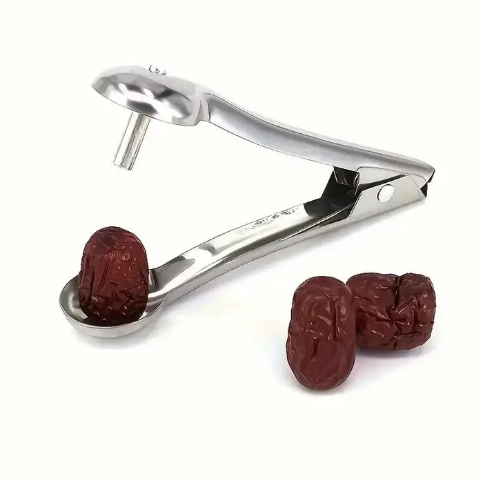 Corer de Jujube en acier inoxydable, cordeur d'aubépine, cueilleur de caron de cerise domestique, ou