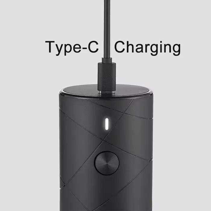 Huohou – broyeur électrique au poivre, assaisonnements, épices, moulin à grains, salière, lumière LE
