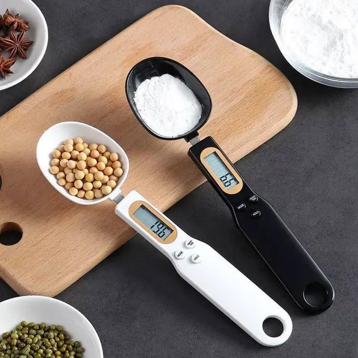 Mini cuillère balance de cuisine numérique électronique LCD balance alimentaire 0.1-500g cuisson far