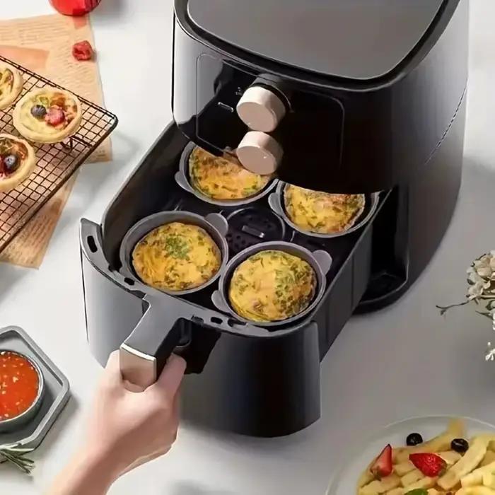 Ramekins pour friteuse à Air en Silicone