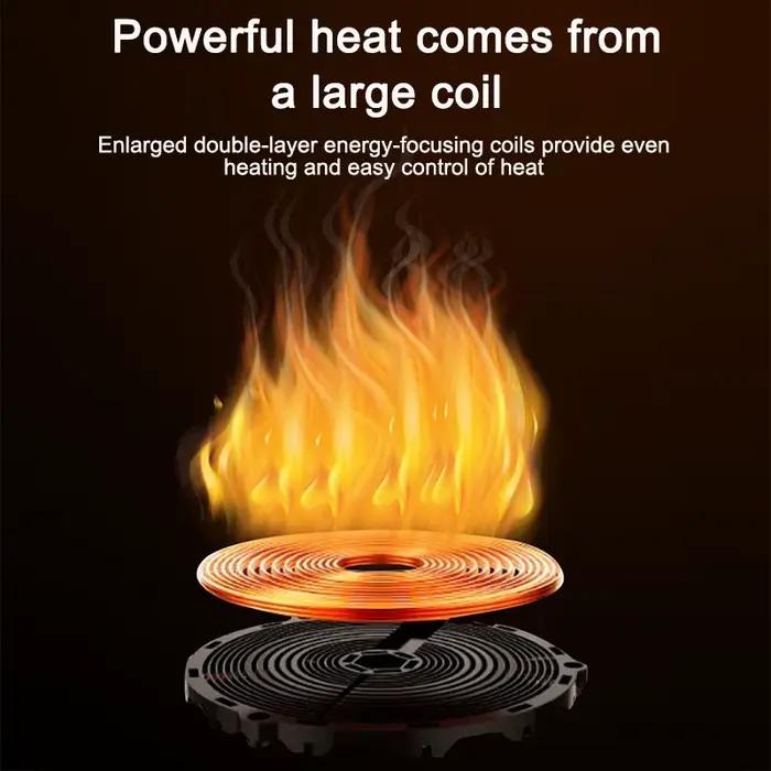 Cuisinière à induction magnétique électrique 2200W/3500W
