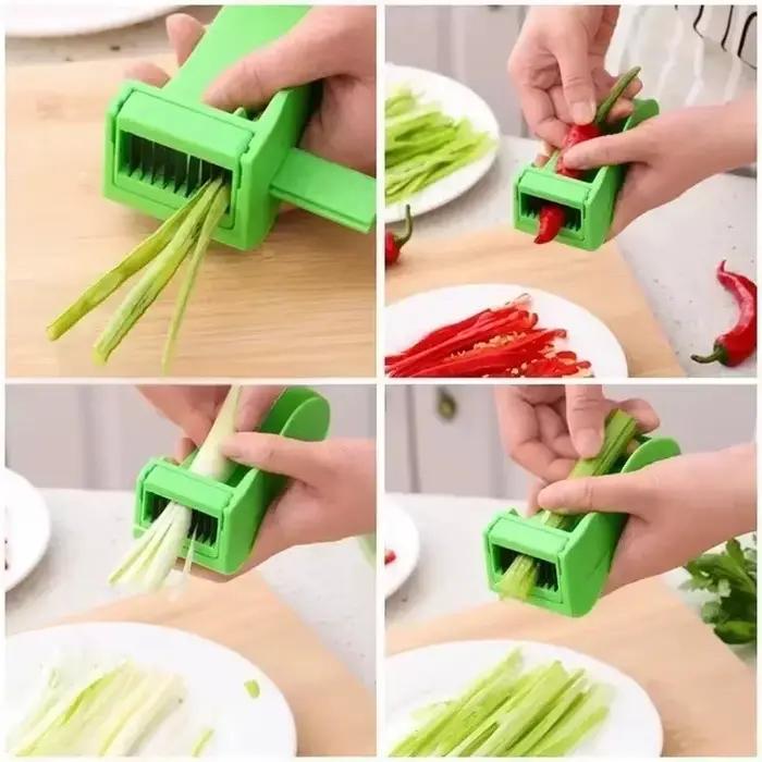 1PC Coupe-légumes multifonctionnel pour oignons verts