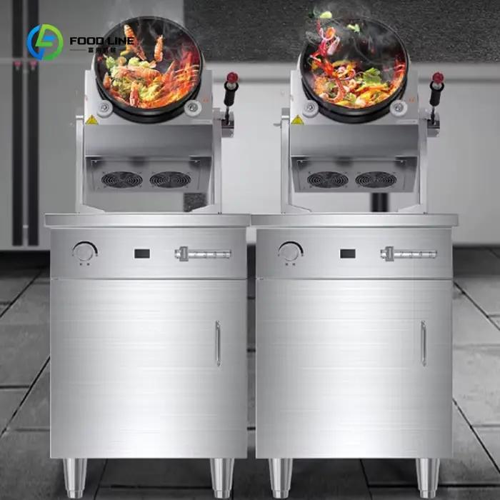 Robot cuisinier intelligent rotatif personnalisé pour restaurant