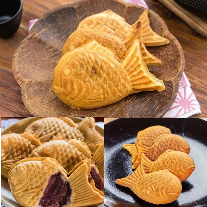 Moule à gaufres en forme de poisson japonais
