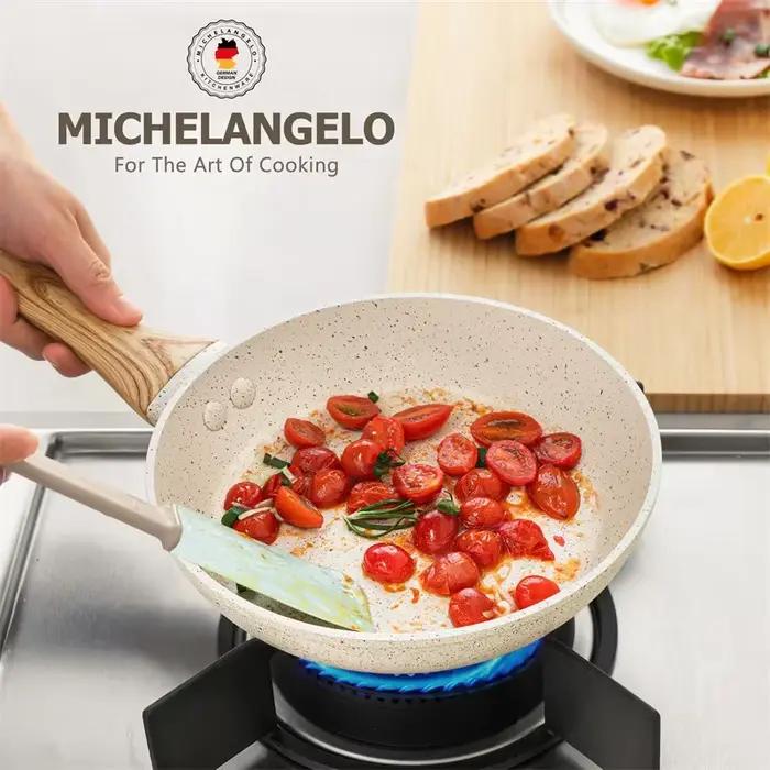 MICHELANGELO 8/10 pouces poêle antiadhésive multi fonctionnelle