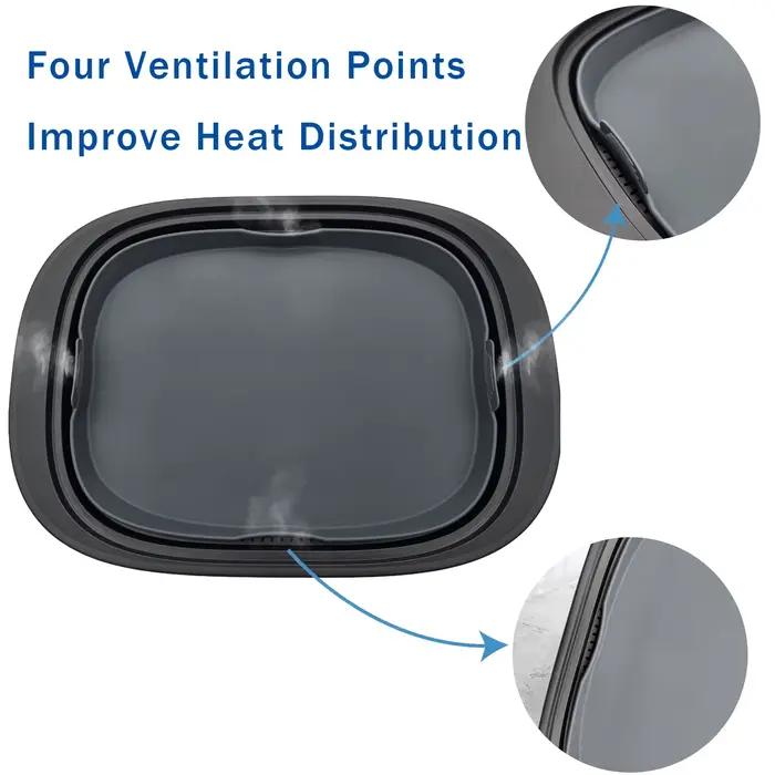 Plat à vapeur et à cuisson en silicone pour Thermomix TM5 TM6 TM31