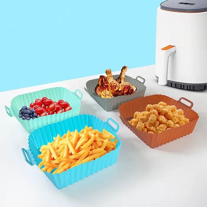 Pot de revêtement en Silicone pour friteuse à Air