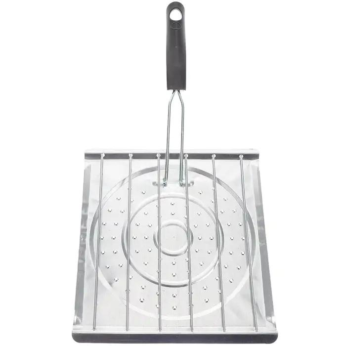 Grille-pain de camping avec poignée en plastique