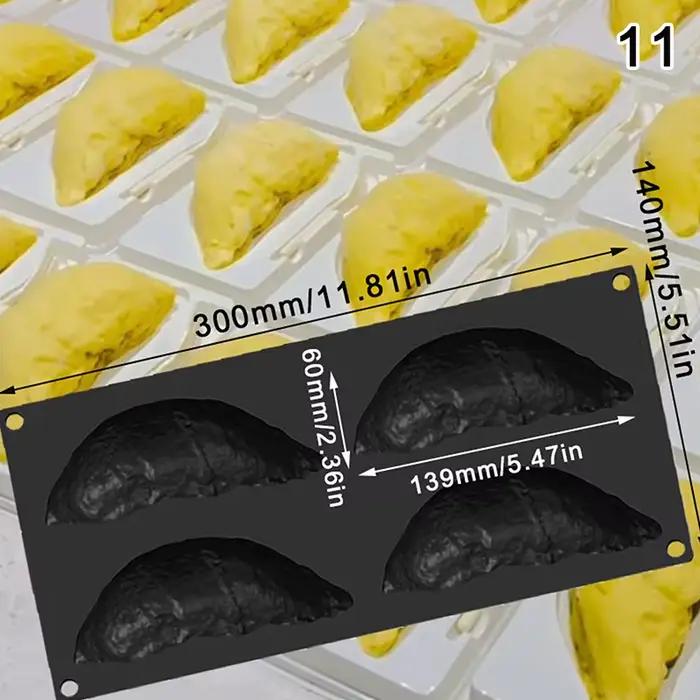 Moule à pain rectangulaire en silicone alimentaire antiadhésif pour toast et gâteaux
