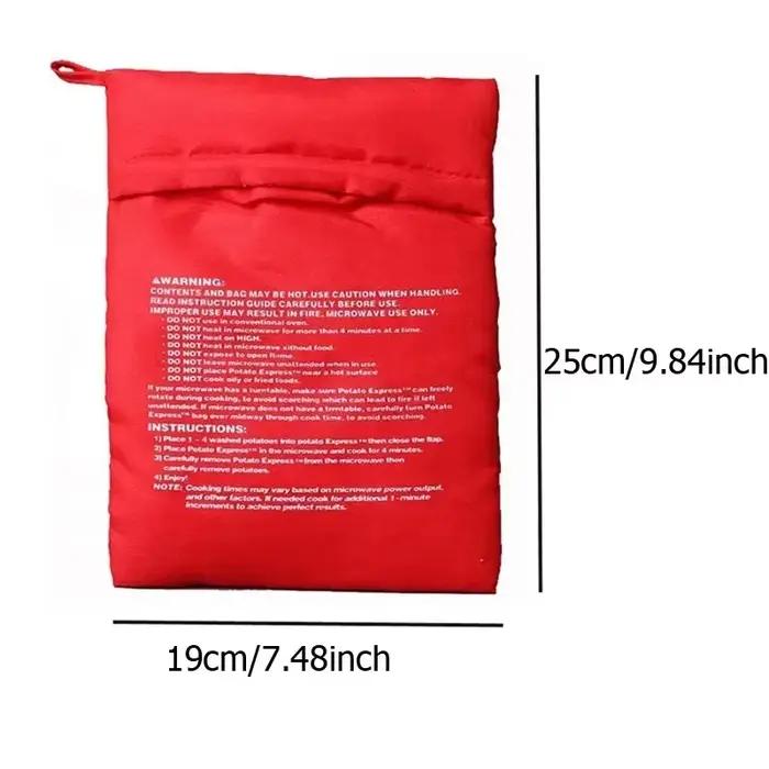 Fournitures de cuisine sac de pommes de terre micro-ondes sac