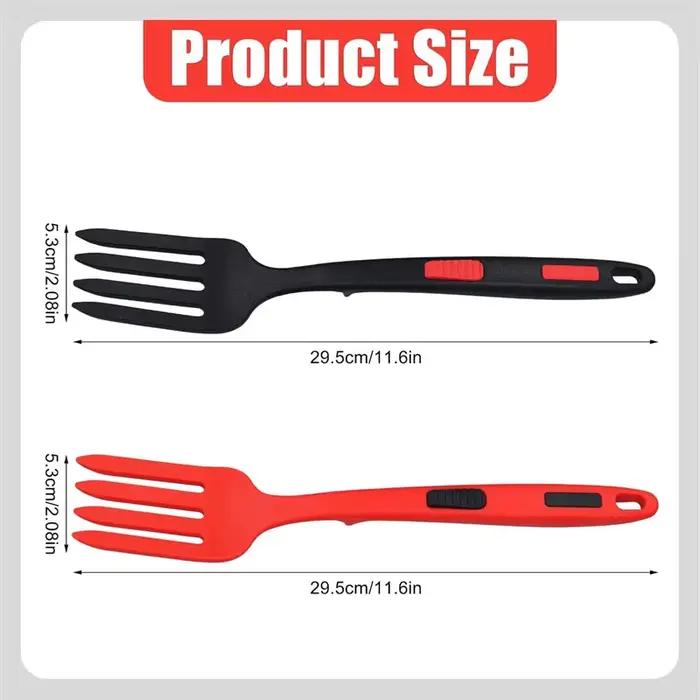 Fourchettes de cuisine flexibles en Silicone