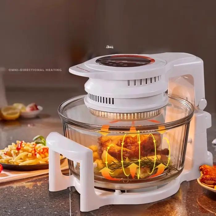 Friteuse à Air visuelle nouvelle maison 17L grande capacité multi-fonctionnelle en verre