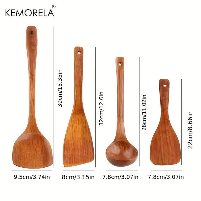 KEMORELA 4 pièces ensemble d'ustensiles de cuisine outils