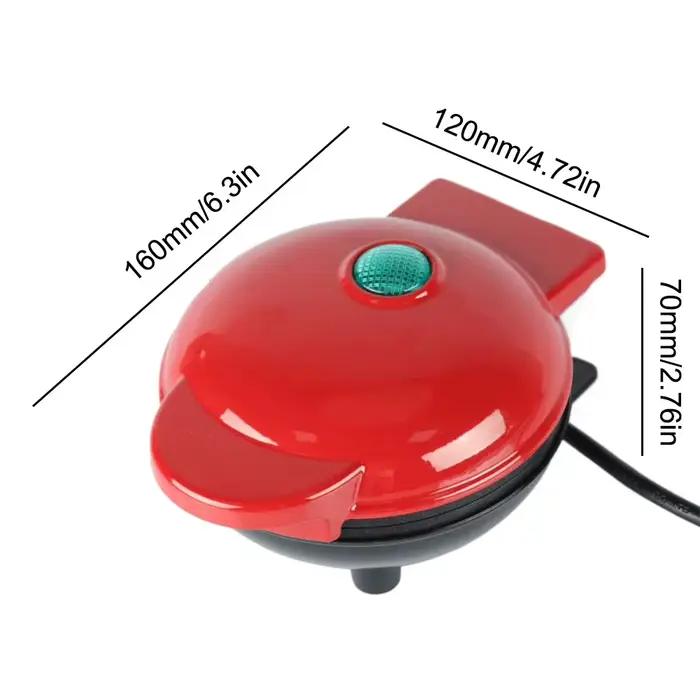 Mini gaufrier antiadhésif à chauffe rapide pour gaufres