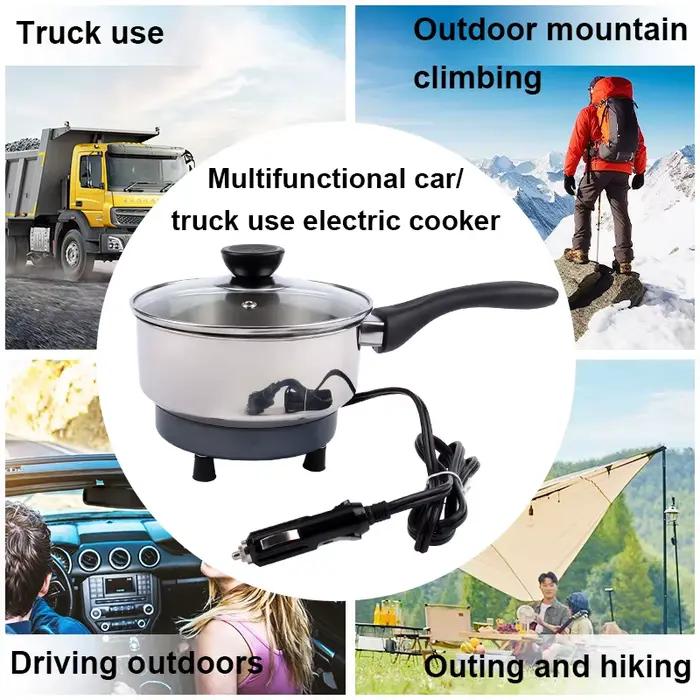 Poêle de cuisson électrique multicuiseur 12V/24V