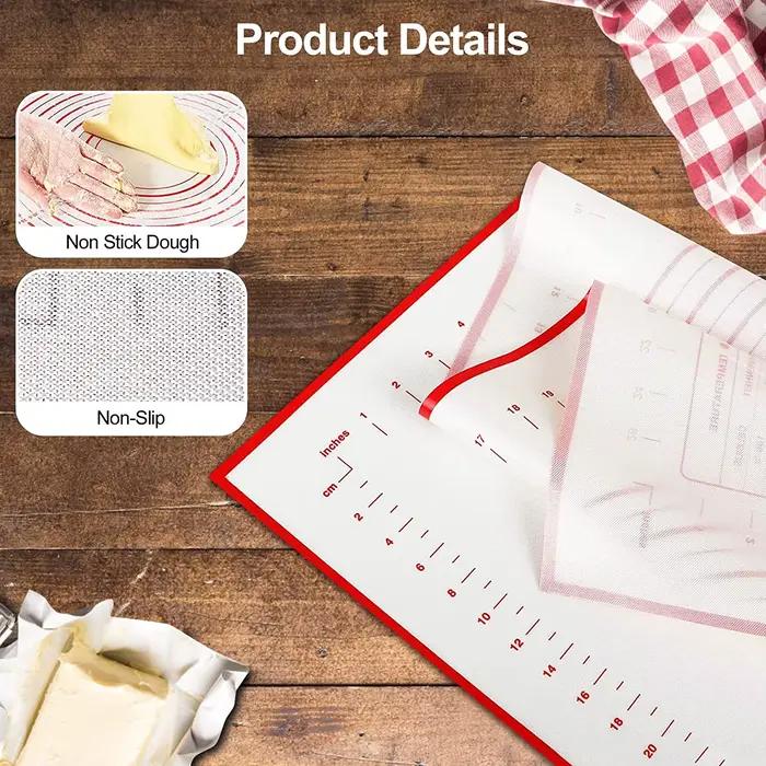BUYYES 1 pièces tapis de cuisson en Silicone