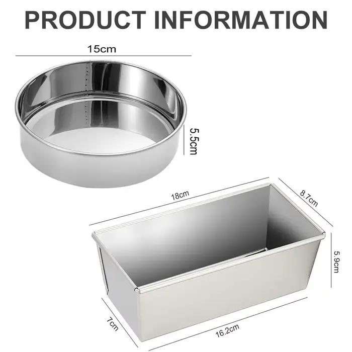 Moule de cuisson créatif en acier inoxydable