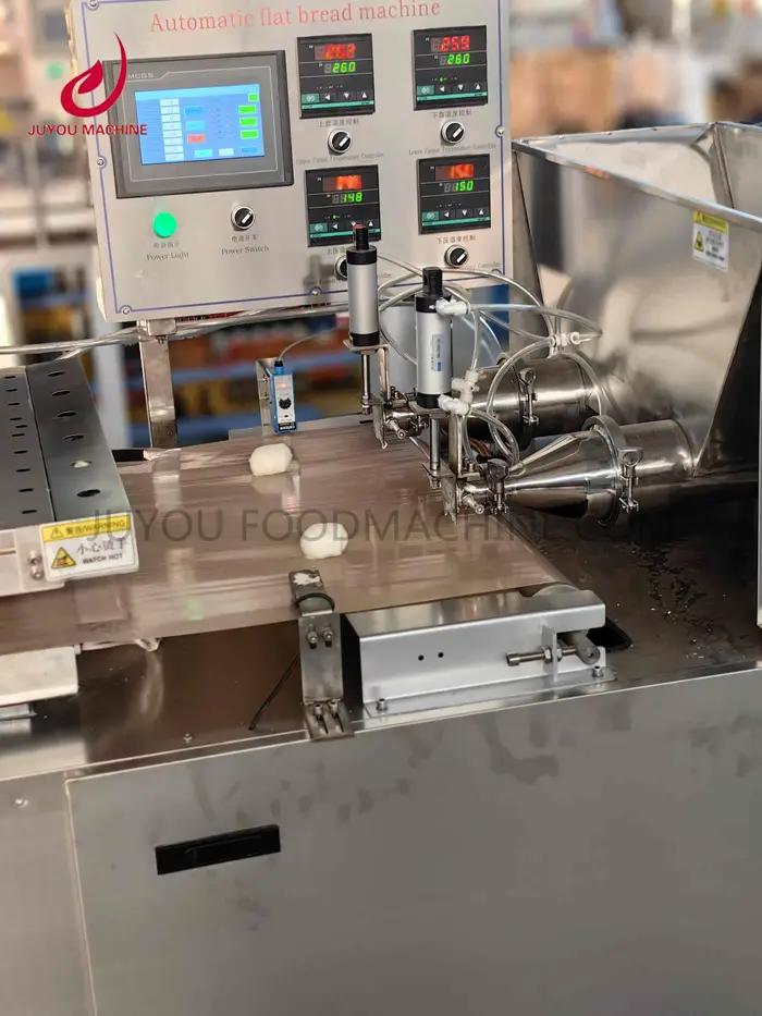 Machine à fabriquer des tortillas de farine entièrement automatique avec four de cuisson et système de refroidissement
