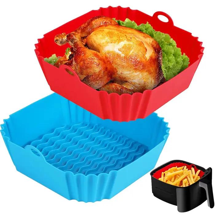 Pot de revêtement en Silicone pour friteuse à Air