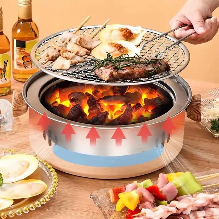 Mini gril de Barbecue au charbon de bois pour la maison