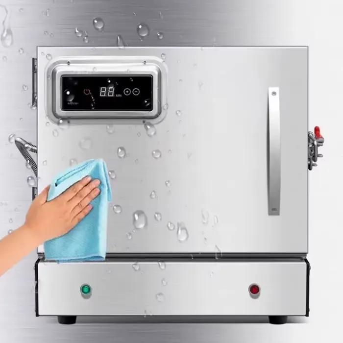 Cuiseur vapeur électrique en acier inoxydable cuiseur vapeur commercial 2 3 niveaux cuisson à la vapeur minuterie aliments viande cuisine professionnel particulier
