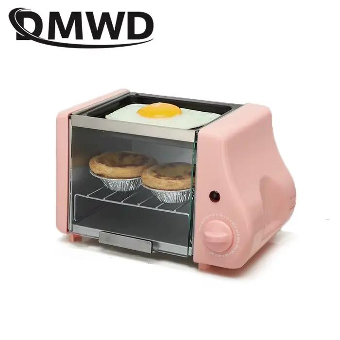Mini four électrique CUKYI horizontal 220W pour petit déjeuner et collations rapides à préparer à la maison occasions quotidiennes