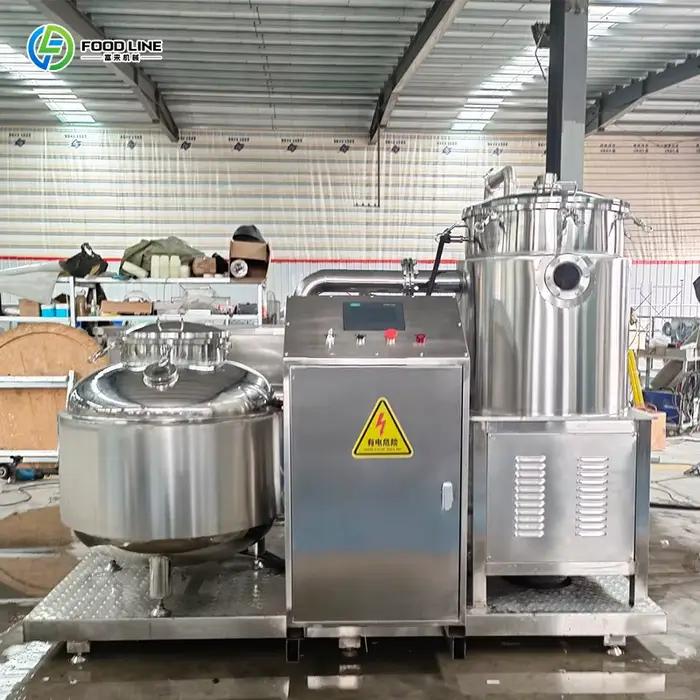 Friteuse torsadée de copeaux de banane/Machine à frire sous vide à grande vitesse pour l'efficacité/Machine
