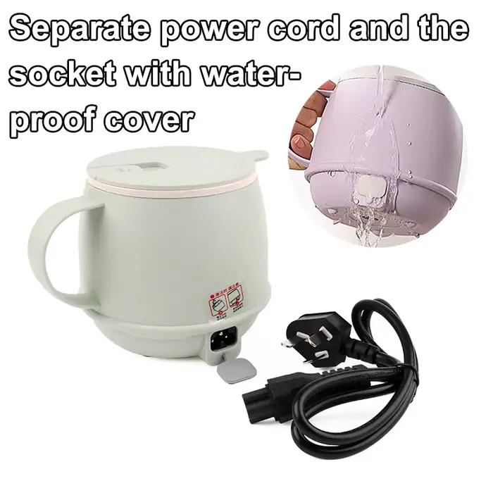 Soupe santé ragoût tasse mijoteuse bouilloire électrique chaudière à eau chaude voyage lait plus chaud théière Congee marmite chauffage antiadhésif