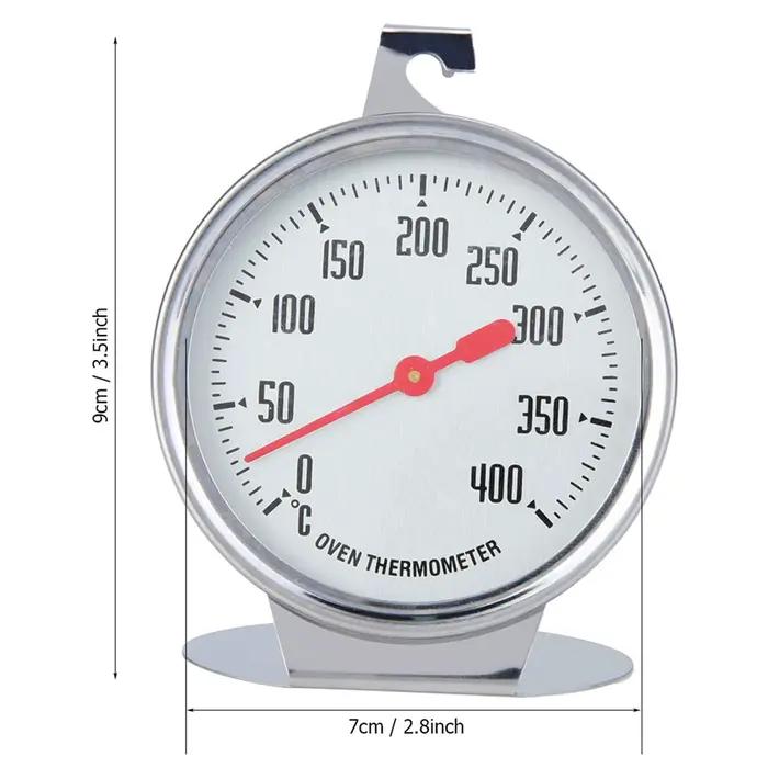 Thermomètre de four vertical en acier inoxydable 0-400 degrés