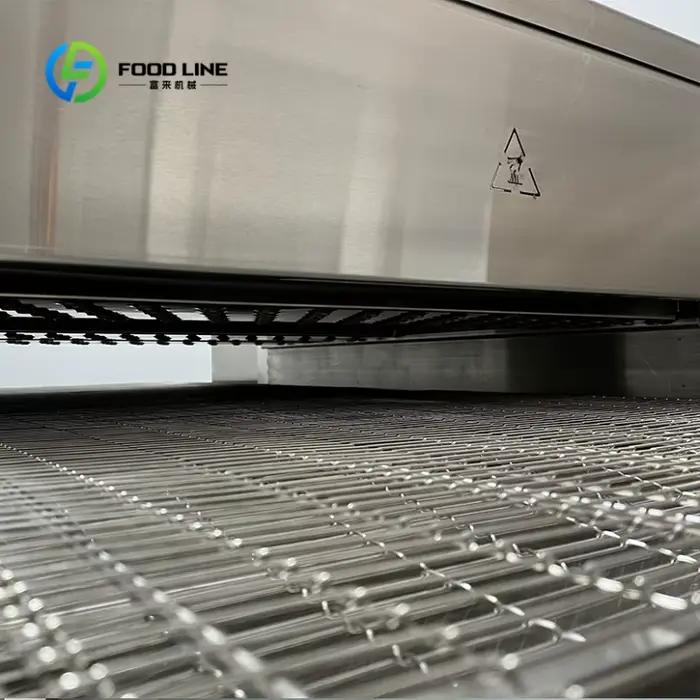 Four à gâteaux commercial personnalisé en acier inoxydable 304 pour pizzerias, restaurants et camions de restauration rapide avec impingement et affichage LED