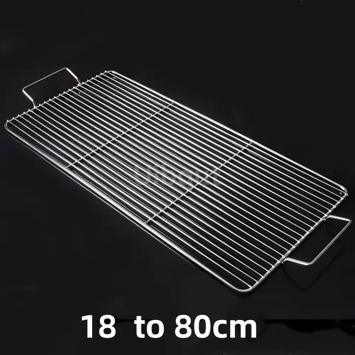 Grille à charbon de bois pour Barbecue de qualité alimentaire en acier inoxydable 304