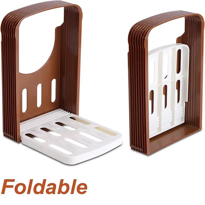 Coupe-pain pliable, support de trancheur de pain grillé