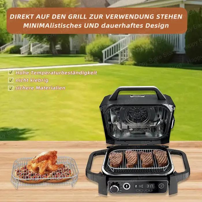 1 x gril en acier inoxydable pour Ninja Woodfire Outdoor Grill Pro XL