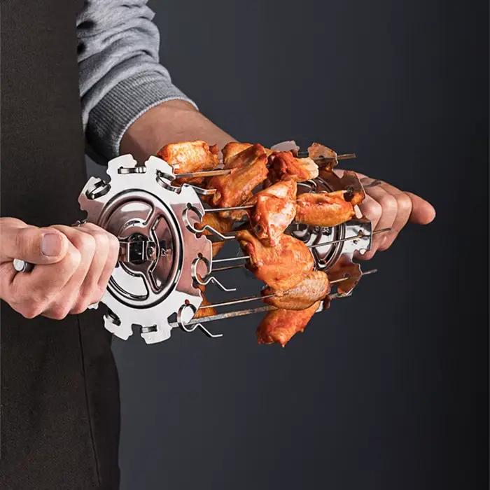 JUSTINLAU Cage de grillade pour four en acier inoxydable