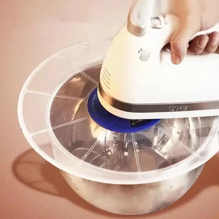 Bol à œufs fouets couvercle d'écran battre oeuf cylindre cuisson anti-éclaboussures couvercles de bol