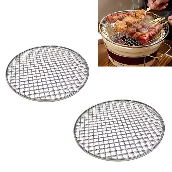 Filet de Barbecue rond en acier inoxydable 24/26CM