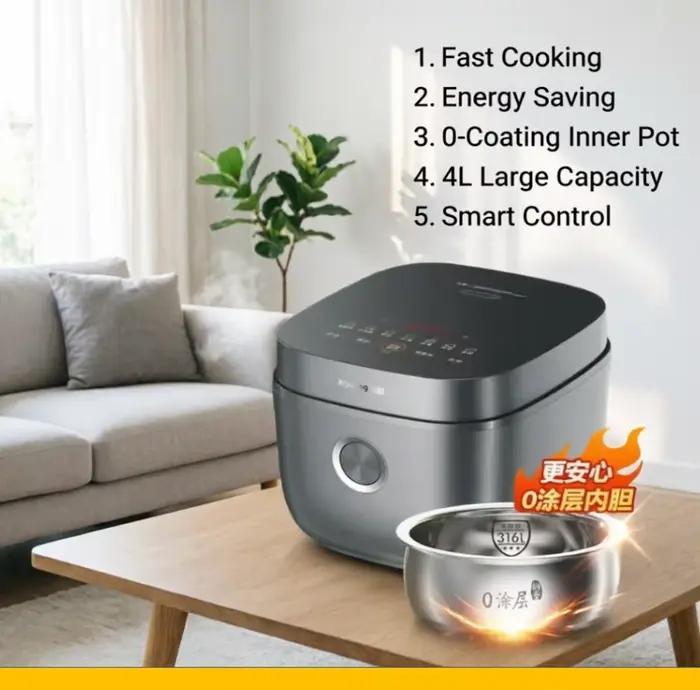 Autocuiseur intelligent Midea MB-RE476S 4L