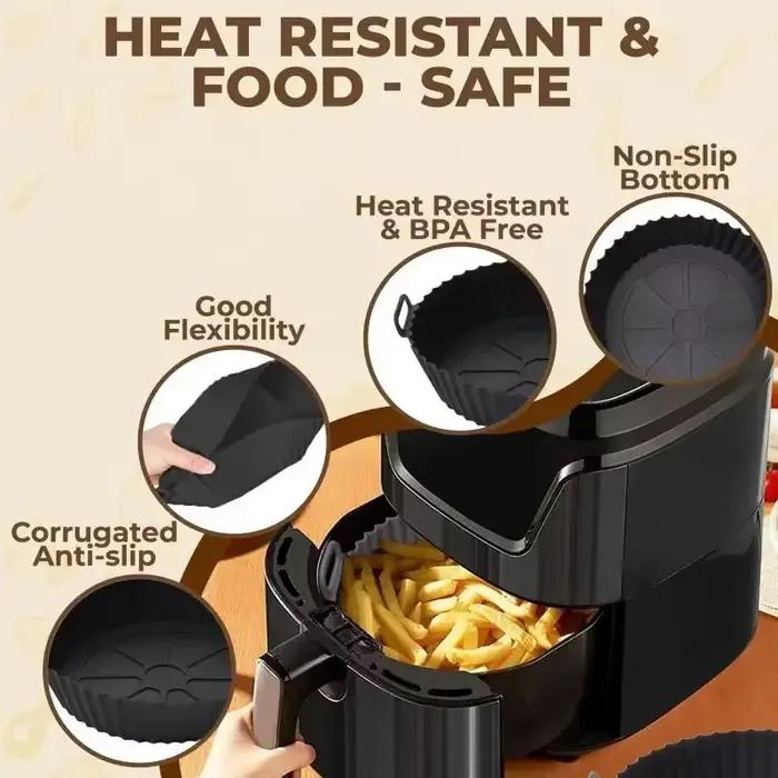 Plateau de cuisson en Silicone pour friteuse à Air
