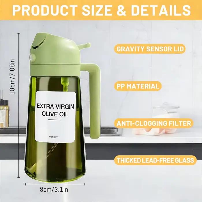 Distributeur d'huile d'olive 470 ml