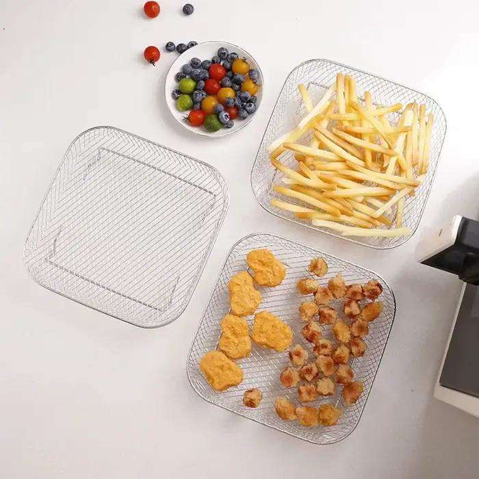 Nouveau support de friteuse à Air empilable Durable