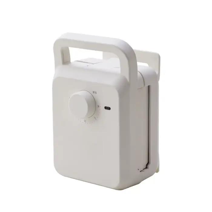 Machine à sandwich et gaufrier 2-en-1 compacte pour le petit-déjeuner à domicile