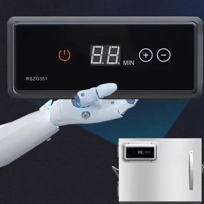 Cuiseur vapeur électrique en acier inoxydable cuiseur vapeur commercial 2 3 niveaux cuisson à la vapeur minuterie aliments viande cuisine professionnel particulier